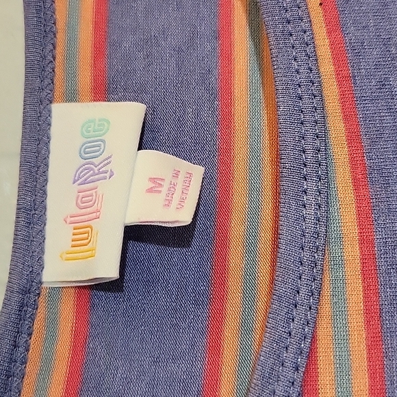 LLR Irma Medium Oversided Tunic Striped - Picture 2 of 5